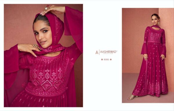 aashirwad by gulkand siyona 9394 9398 series real georgette party wear stiched free size salwar kameez online wholesaler surat 10 2022 11 05 14 18 22