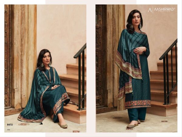 aashirwad creation bandhej 9471 9475 series stylish designer salwar kameez wholesale price surat 1 2023 01 19 14 31 10