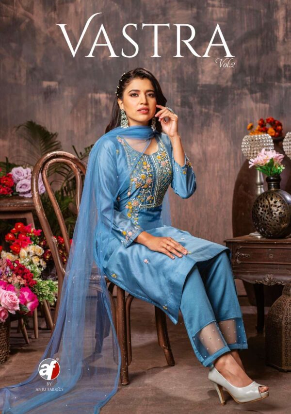 anju fabrics vastra vol 2 2781 2786 series exclusive designer kurti pant and dupatta new catalogue 2 2023 01 28 17 37 08