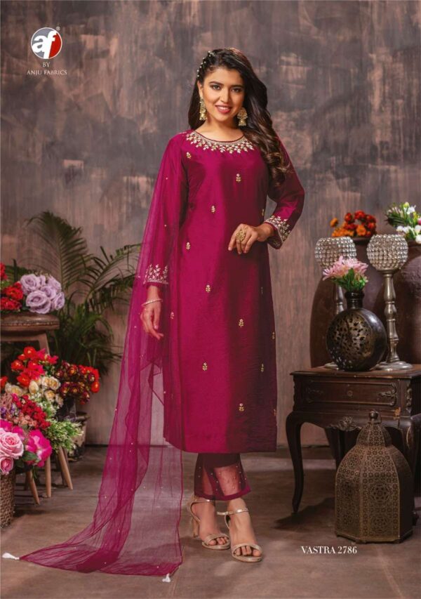 anju fabrics vastra vol 2 2781 2786 series exclusive designer kurti pant and dupatta new catalogue 6 2023 01 28 17 37 08