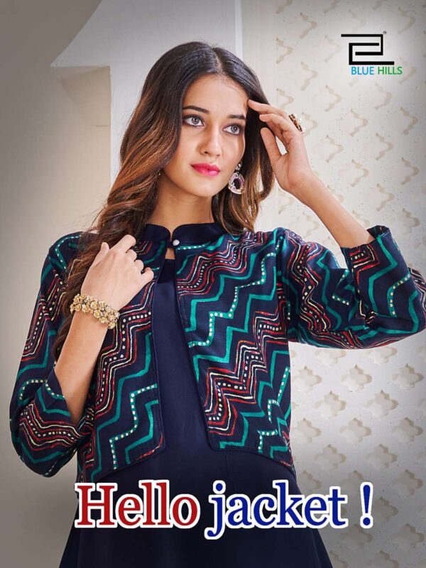 bluehills hello jacket 101 104 series fancy designer full flare style kurti catalogue online supplier surat 2 2023 01 23 19 08 17