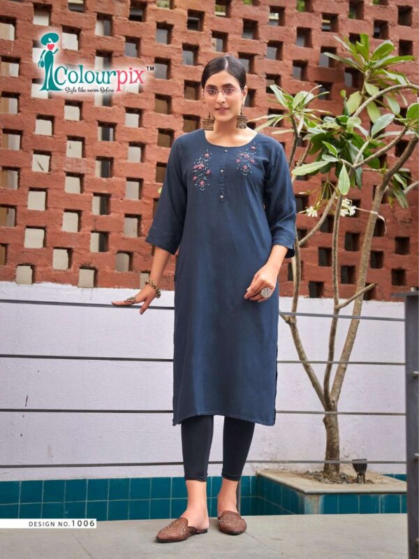 colourpix cotton candy vol 1 1001 1006 series fancy viscose rayon kurtis catalogue manufacturer surat 9 2023 01 27 17 01 54