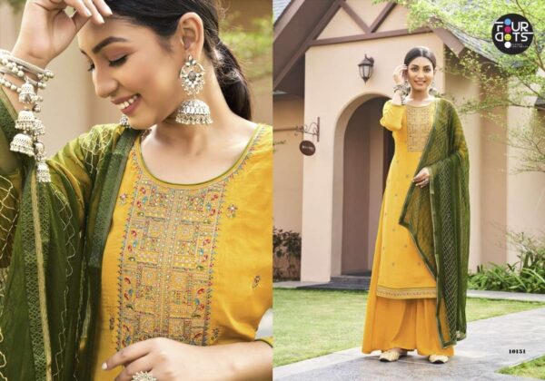 four dots satrangi 10151 10154 series natural crep with work designer salwar kameez manufacturer surat 4 2023 01 21 16 22 27