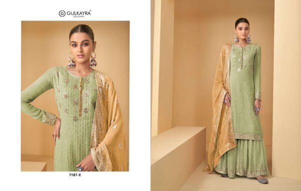 gulkayra designer jhilmil 7187 series real georgette designer party wear collection online wholesaler surat 7 2023 01 21 16 07 48