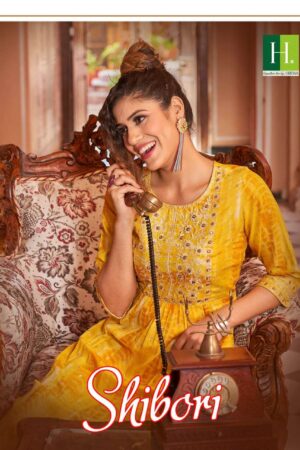 hirwa shibori 1001 1006 series trendy designer kurti catalogue wholesale price surat 2023 01 19 18 43 40