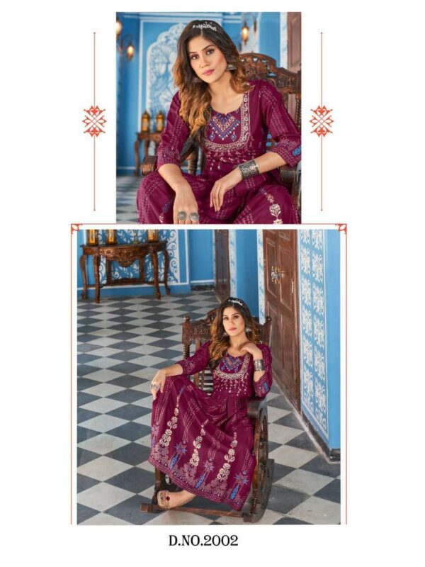 hirwa sunaina vol 2 2001 2010 series stylish designer long kurti catalogue online supplier surat 10 2023 01 23 17 04 06