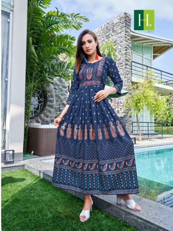 hirwa sunflower vol 4 stylish designer gown wholesale price surat 15 2023 01 25 15 58 14