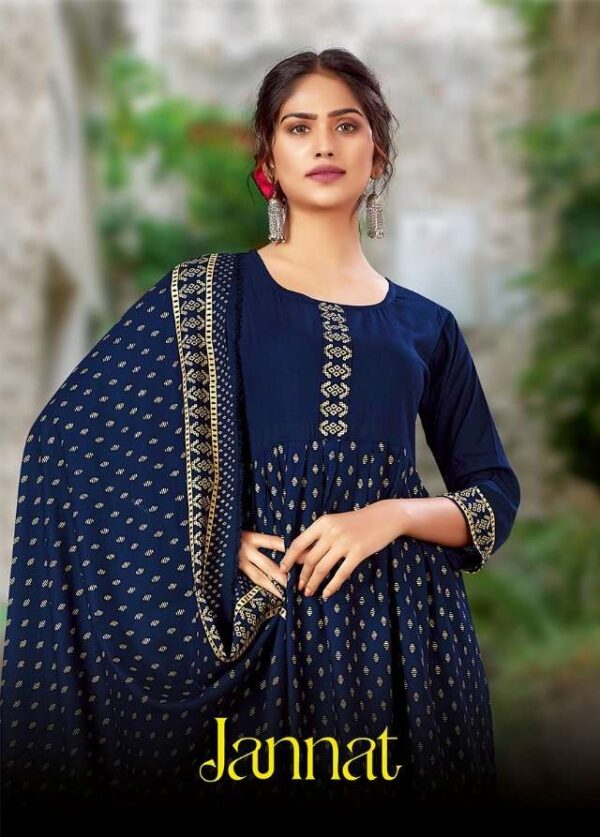 jinesh nx jannat 1001 1008 series designer long kurti with dupatta catalogue wholesaler surat 13 2023 01 28 16 04 59