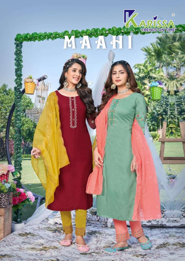 karissa trends maahi 1301 1306 series stylish designer kurti catalogue online supplier surat 2023 01 27 13 48 03