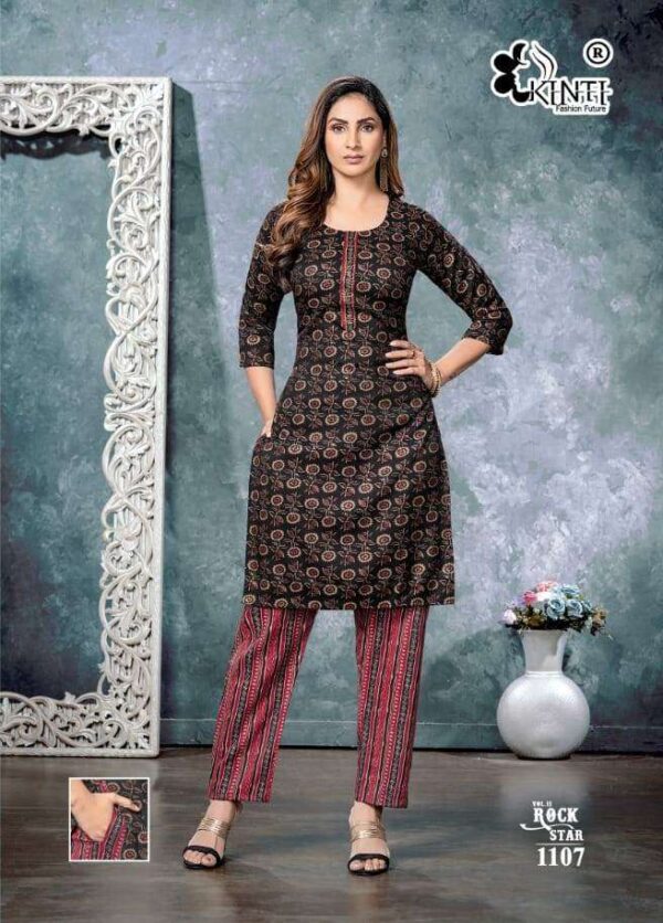 kinti fashion rockstar vol 11 1101 1108 series trendy designer kurtis manufacturer surat 2023 01 27 14 10 47