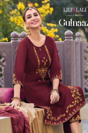 lily and lali gulnaaz 10701 10706 series fancy designer top botton with dupatta set new catalogue 2023 01 28 14 19 01