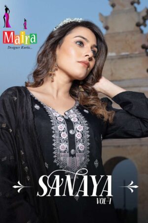 maira designer sanaya vol 1 01 08 series designer top botton with dupatta catalogue wholesaler surat 2023 01 18 17 39 50