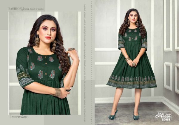 mayra mazza vol 6 80051 80058 series rayon designer flare style designer kurtis catalogue manufacturer surat 8 2023 01 28 14 08 37