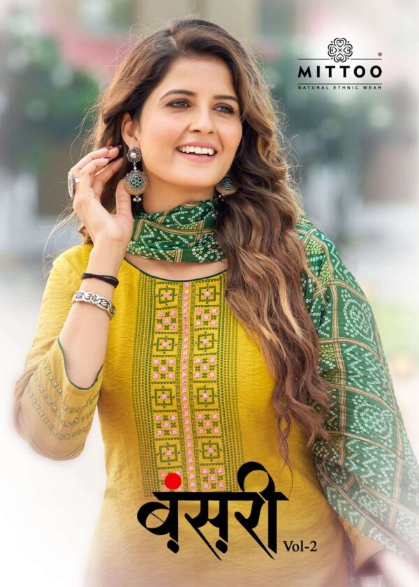 mittoo bansari vol 2 nylon viscose ready made salwar kameez online wholesaler surat 2022 09 06 12 16 32