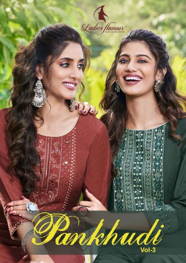 pankhudi vol 3 by ladies flavour fancy kurti collection 2 2023 01 06 13 31 14