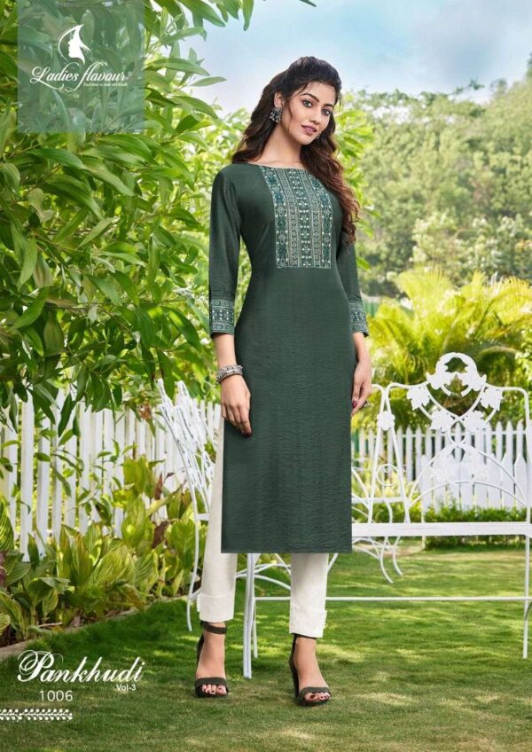 pankhudi vol 3 by ladies flavour fancy kurti collection 8 2023 01 06 13 31 14