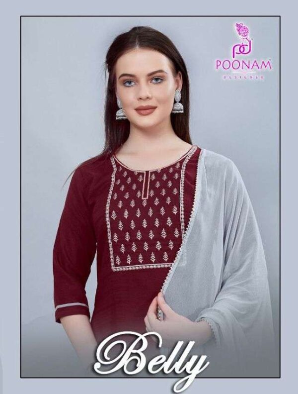 poonam designer belly 1001 1004 series pure viscose dobby fabric kurti catalogue wholesaler surat 1 2023 01 27 18 17 37