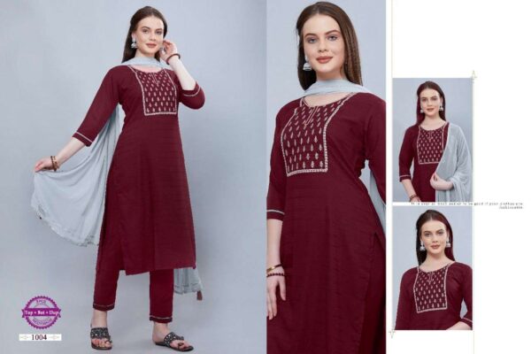 poonam designer belly 1001 1004 series pure viscose dobby fabric kurti catalogue wholesaler surat 3 2023 01 27 18 17 37