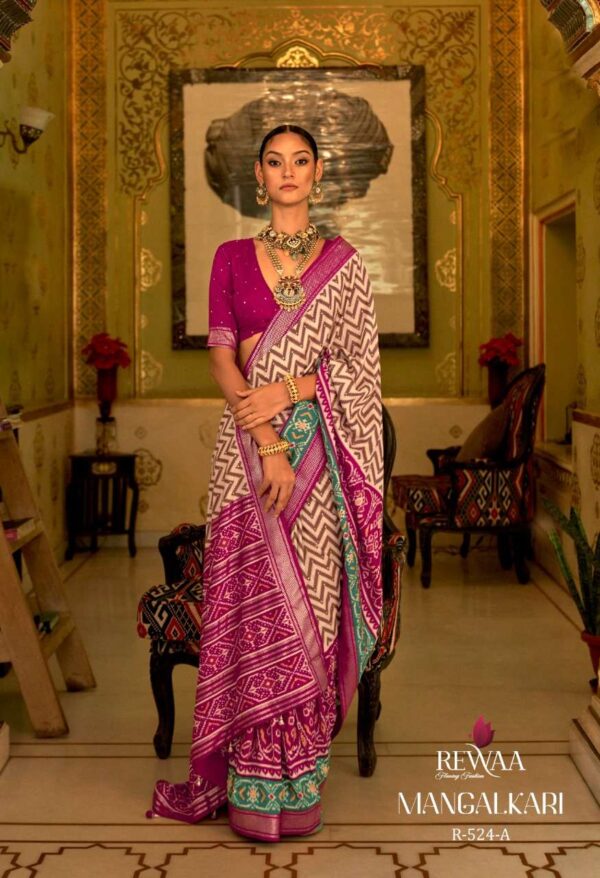 rewaa mangalkari 522 series exclusive designer saree catalogue manufacturer surat 11 2023 01 18 13 39 56