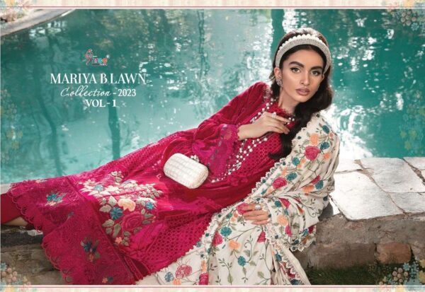 shree fab maria b lawn vol 1 2499 2505 series ustich designer pakistani salwar kameez wholesaler surat 15 2023 01 27 17 23 14