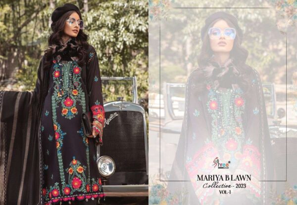 shree fab maria b lawn vol 1 2499 2505 series ustich designer pakistani salwar kameez wholesaler surat 16 2023 01 27 17 23 14