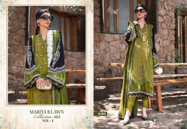 shree fab maria b lawn vol 1 2499 2505 series ustich designer pakistani salwar kameez wholesaler surat 7 2023 01 27 17 23 14