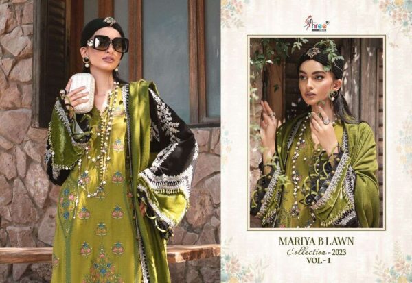 shree fab maria b lawn vol 1 2499 2505 series ustich designer pakistani salwar kameez wholesaler surat 9 2023 01 27 17 23 14