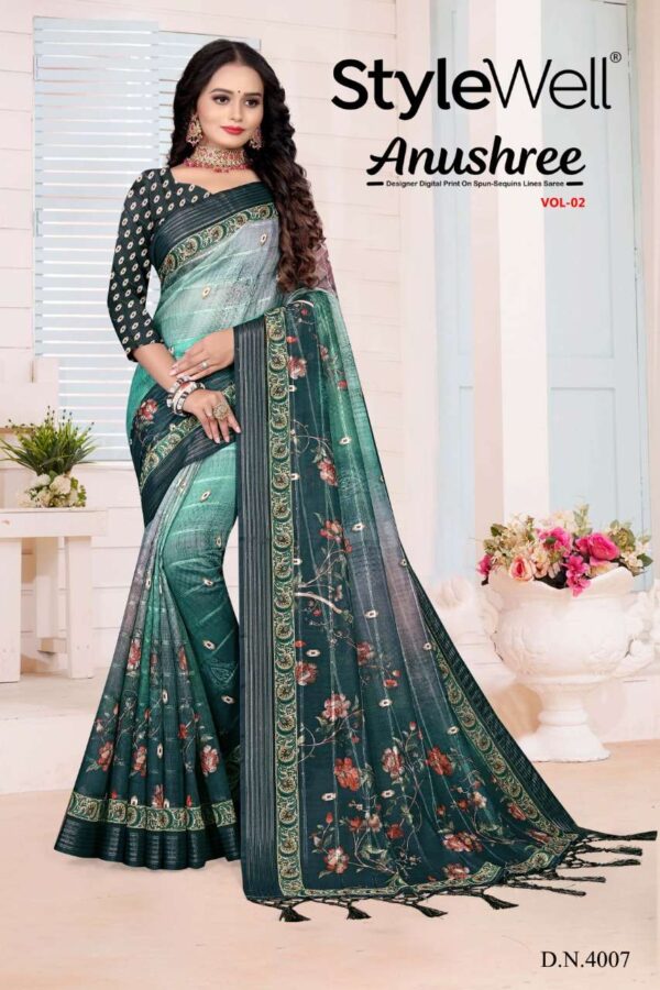 stylewell anushree vol 2 4001 4007 series fancy look designer saree catalogue wholesale price surat 2 2023 01 23 16 56 15