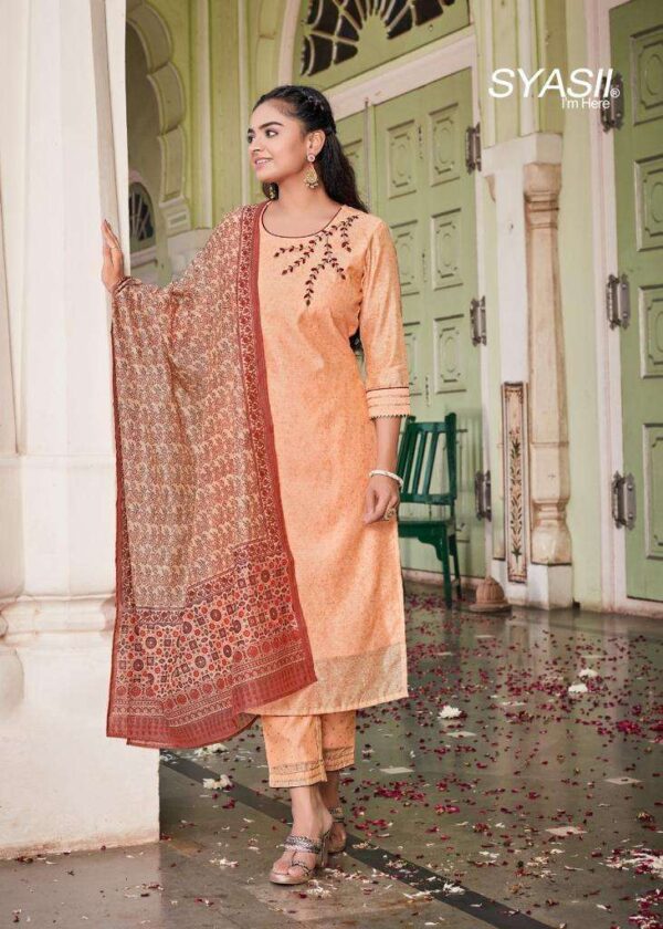 syasii designer handicraft vol 1 1001 1006 series exclusive designer kurti pant with dupatta new catalogue 3 2023 01 27 18 02 22