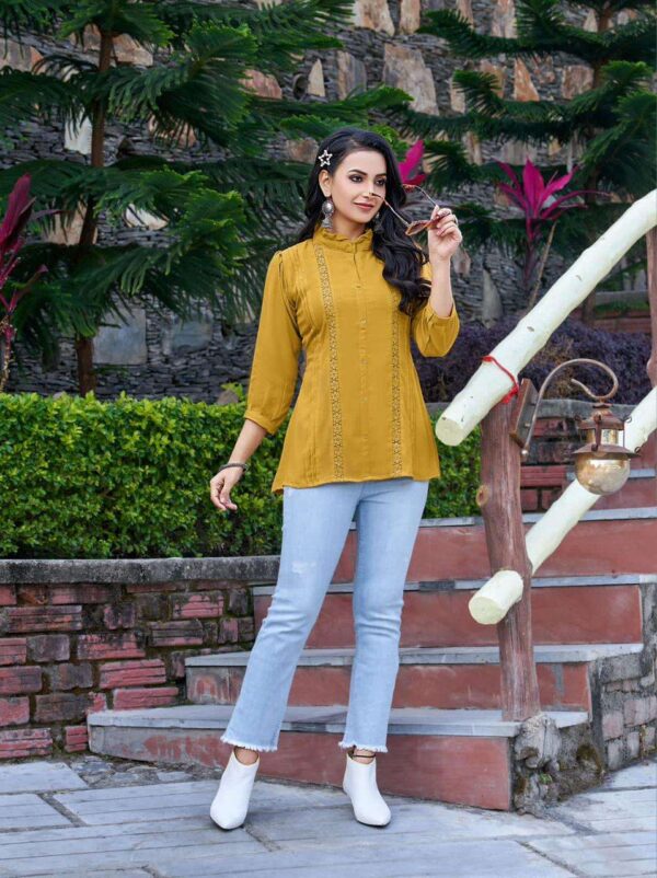 tips and tops pepe tops vol 6 fancy designer short tops catalogue wholesaler surat 2023 01 19 17 07 30