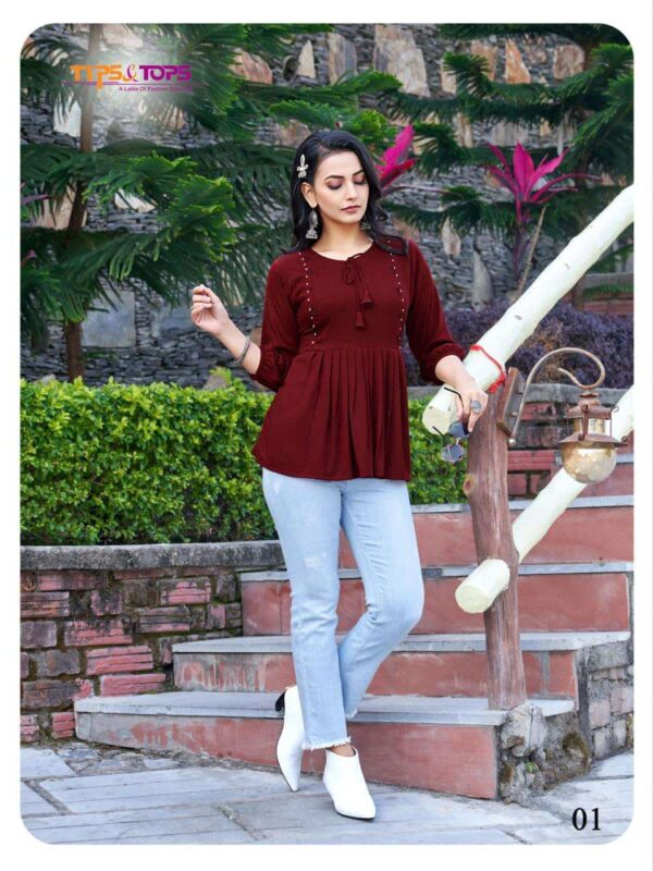 tips and tops pepe tops vol 6 fancy designer short tops catalogue wholesaler surat 7 2023 01 19 17 07 31