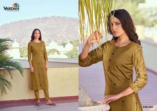 vardan designer raahat vol 2 6505 6508 series trendy designer kurti catalogue collection surat 3 2023 01 20 12 55 42