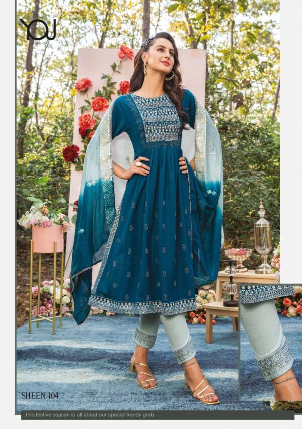 wanna sheen naira 101 106 series trendy designer kurti catalogue online supplier surat 1 2023 01 18 18 06 35