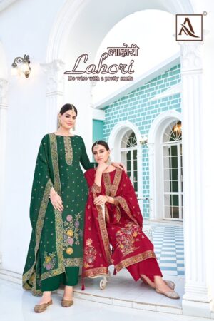 ALOK SUITS LAHORI Fabulous Catalogue Rehmat Boutique Uncategorized  ALOK SUITS LAHORI, ALOK SUITS LAHORI latest catalogue 2023, ALOK SUITS LAHORI single piece, ALOK SUITS LAHORI Catalogue price, ALOK SUITS LAHORI wholesale price, ALOK SUITS LAHORI latest catalogue, ALOK SUITS LAHORI suits price, ALOK SUITS LAHORI ethnic, ALOK SUITS LAHORI indian salwar suit, ALOK SUITS LAHORI dress material ALOK-SUITS-LAHORI-VISCOSE-DOLA-JACQUARD-DESIGNER-SUITS-WHOLESALE-1