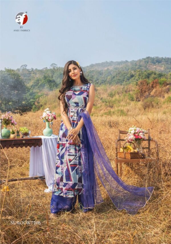 ANJU FABRICS SUROOR New Catalogue Rehmat Boutique Anju Fabrics  ANJU FABRICS SUROOR, ANJU FABRICS SUROOR latest catalogue 2023, ANJU FABRICS SUROOR single piece, ANJU FABRICS SUROOR Catalogue price, ANJU FABRICS SUROOR wholesale price, ANJU FABRICS SUROOR latest catalogue, ANJU FABRICS SUROOR suits price, ANJU FABRICS SUROOR ethnic, ANJU FABRICS SUROOR indian salwar suit, ANJU FABRICS SUROOR dress material ANJU-FABRICS-SUROOR-KURTI-PLAZZO-WITH-DUPATTA-WHOLESALER-SURAT-7.jpg-nggid0595064-ngg0dyn-0x0x100-00f0w010c010r110f110r010t010