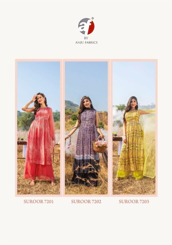 ANJU FABRICS SUROOR New Catalogue Rehmat Boutique Anju Fabrics  ANJU FABRICS SUROOR, ANJU FABRICS SUROOR latest catalogue 2023, ANJU FABRICS SUROOR single piece, ANJU FABRICS SUROOR Catalogue price, ANJU FABRICS SUROOR wholesale price, ANJU FABRICS SUROOR latest catalogue, ANJU FABRICS SUROOR suits price, ANJU FABRICS SUROOR ethnic, ANJU FABRICS SUROOR indian salwar suit, ANJU FABRICS SUROOR dress material ANJU-FABRICS-SUROOR-KURTI-PLAZZO-WITH-DUPATTA-WHOLESALER-SURAT-8.jpg-nggid0595065-ngg0dyn-0x0x100-00f0w010c010r110f110r010t010