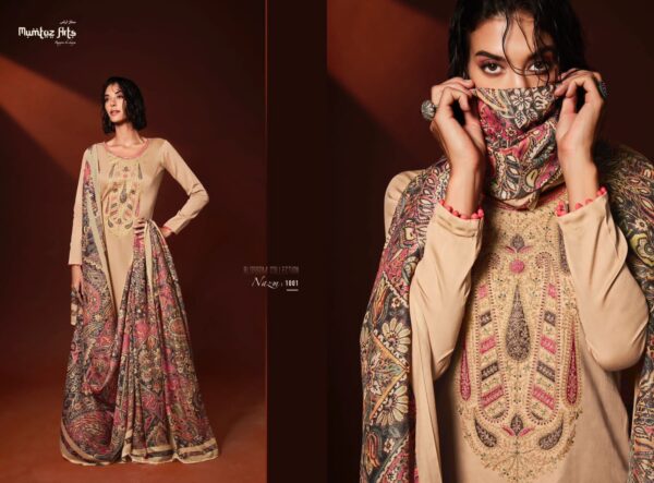 MUMTAZ ARTS NAZM New Catalogue Rehmat Boutique Dress Material  MUMTAZ ARTS NAZM, MUMTAZ ARTS NAZM latest catalogue 2023, MUMTAZ ARTS NAZM single piece, MUMTAZ ARTS NAZM Catalogue price, MUMTAZ ARTS NAZM wholesale price, MUMTAZ ARTS NAZM latest catalogue, MUMTAZ ARTS NAZM suits price, MUMTAZ ARTS NAZM ethnic, MUMTAZ ARTS NAZM indian salwar suit, MUMTAZ ARTS NAZM dress material MUMTAZ-ARTS-NAZM-VISCOSE-JAM-SATIN-EMBROIDERY-SUITS-WHOLESALE-9.jpg-nggid0595075-ngg0dyn-0x0x100-00f0w010c010r110f110r010t010