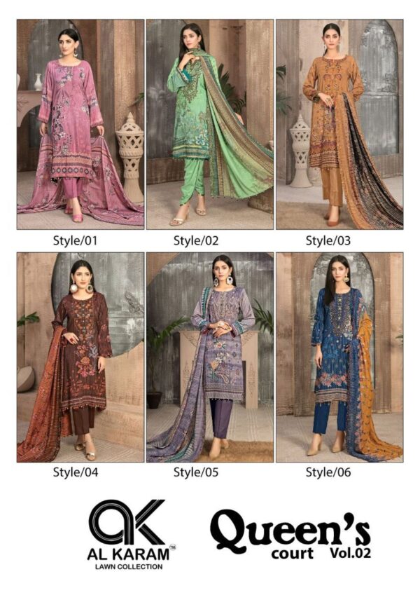 AL KARAM QUEENS COURT VOL 2 New Catalogue Rehmat Boutique Al Karam  AL KARAM QUEENS COURT VOL 2, AL KARAM QUEENS COURT VOL 2 latest catalogue 2023, AL KARAM QUEENS COURT VOL 2 single piece, AL KARAM QUEENS COURT VOL 2 Catalogue price, AL KARAM QUEENS COURT VOL 2 wholesale price, AL KARAM QUEENS COURT VOL 2 latest catalogue, AL KARAM QUEENS COURT VOL 2 suits price, AL KARAM QUEENS COURT VOL 2 ethnic, AL KARAM QUEENS COURT VOL 2 indian salwar suit, AL KARAM QUEENS COURT VOL 2 dress material d341bce37f66dcb417fa9a2c399d06cf