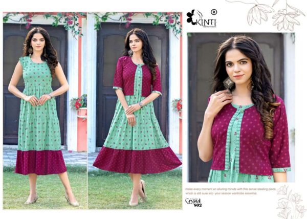 kinti fashion crystal vol 8 801 808 series jacket style designer fancy look kurtis new catalogue 7 2023 01 31 14 28 16