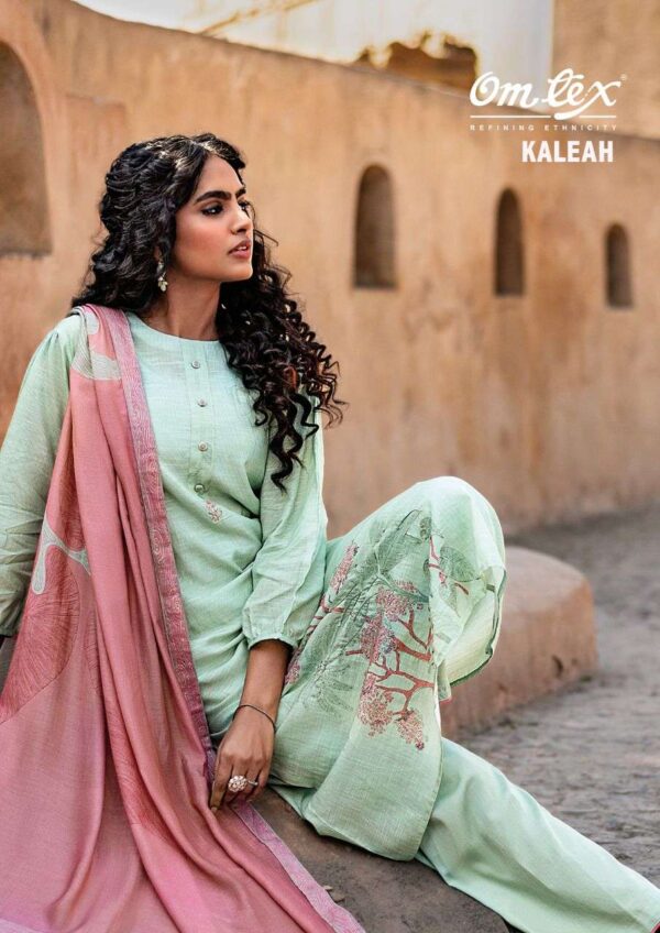 om tex kaleah 1371 series digital printed with handwork designer salwar kameez manufacturer surat 10 2023 02 02 14 54 36