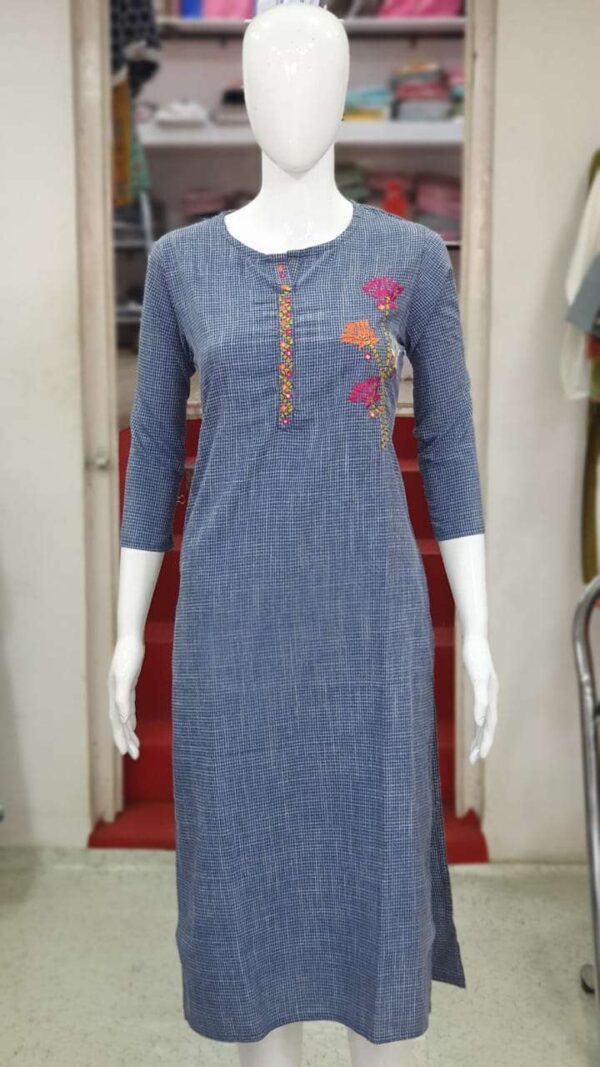 pratham fashion dilbar designer light work pocket kurtis collection 2023 02 03 15 00 15