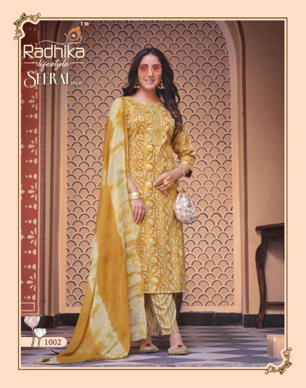 radhika lifestyle seerat vol 1 1001 1008 series rayon designer kurtis catalogue online supplier surat 6 2023 02 02 15 56 15