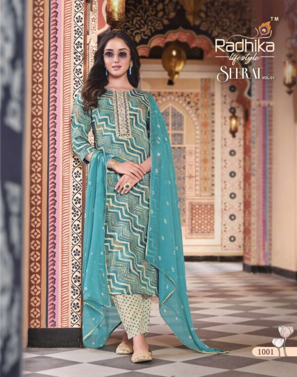 radhika lifestyle seerat vol 1 1001 1008 series rayon designer kurtis catalogue online supplier surat 8 2023 02 02 15 56 15