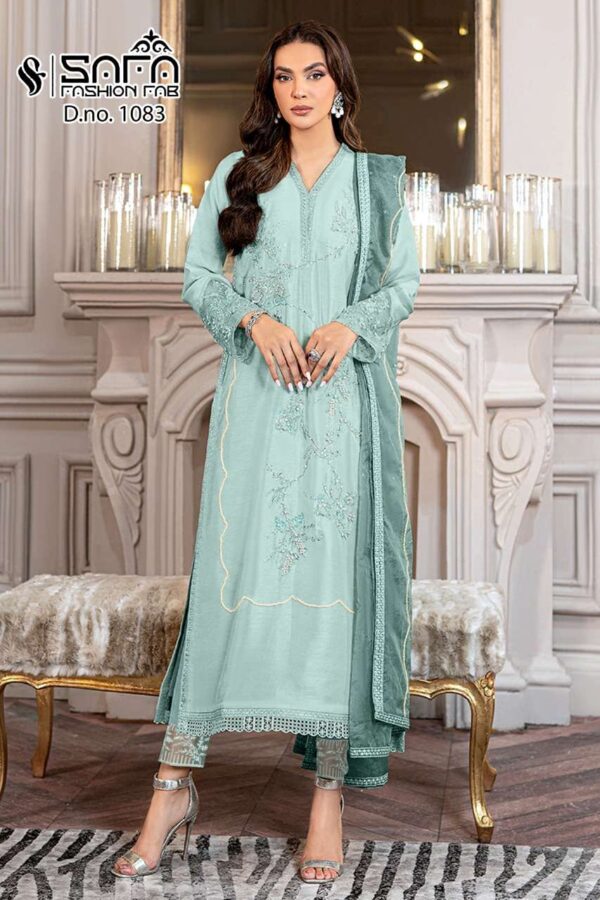 safa fashion fab 1083 series stylish designer pakistani salwar kameez wholesaler surat Rehmat Boutique  Bridal Suits safa fashion fab 1083 series stylish designer pakistani salwar kameez wholesaler surat , safa fashion fab 1083 series stylish designer pakistani salwar kameez wholesaler surat  latest catalogue 2023, safa fashion fab 1083 series stylish designer pakistani salwar kameez wholesaler surat  single piece, safa fashion fab 1083 series stylish designer pakistani salwar kameez wholesaler surat  Catalogue price, safa fashion fab 1083 series stylish designer pakistani salwar kameez wholesaler surat  wholesale price, safa fashion fab 1083 series stylish designer pakistani salwar kameez wholesaler surat  latest catalogue, safa fashion fab 1083 series stylish designer pakistani salwar kameez wholesaler surat  suits price, safa fashion fab 1083 series stylish designer pakistani salwar kameez wholesaler surat  ethnic, safa fashion fab 1083 series stylish designer pakistani salwar kameez wholesaler surat  indian salwar suit, safa fashion fab 1083 series stylish designer pakistani salwar kameez wholesaler surat  dress material safa-fashion-fab-1083-series-stylish-designer-pakistani-salwar-kameez-wholesaler-surat-2-2022-12-27_13_41_10