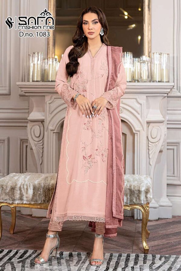 safa fashion fab 1083 series stylish designer pakistani salwar kameez wholesaler surat Rehmat Boutique  Bridal Suits safa fashion fab 1083 series stylish designer pakistani salwar kameez wholesaler surat , safa fashion fab 1083 series stylish designer pakistani salwar kameez wholesaler surat  latest catalogue 2023, safa fashion fab 1083 series stylish designer pakistani salwar kameez wholesaler surat  single piece, safa fashion fab 1083 series stylish designer pakistani salwar kameez wholesaler surat  Catalogue price, safa fashion fab 1083 series stylish designer pakistani salwar kameez wholesaler surat  wholesale price, safa fashion fab 1083 series stylish designer pakistani salwar kameez wholesaler surat  latest catalogue, safa fashion fab 1083 series stylish designer pakistani salwar kameez wholesaler surat  suits price, safa fashion fab 1083 series stylish designer pakistani salwar kameez wholesaler surat  ethnic, safa fashion fab 1083 series stylish designer pakistani salwar kameez wholesaler surat  indian salwar suit, safa fashion fab 1083 series stylish designer pakistani salwar kameez wholesaler surat  dress material safa-fashion-fab-1083-series-stylish-designer-pakistani-salwar-kameez-wholesaler-surat-3-2022-12-27_13_41_10