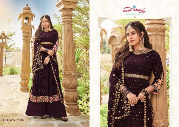 your choice crazy nyra 1001 1006 series stylish designer party wear dress collection surat 7 2023 02 01 14 37 09