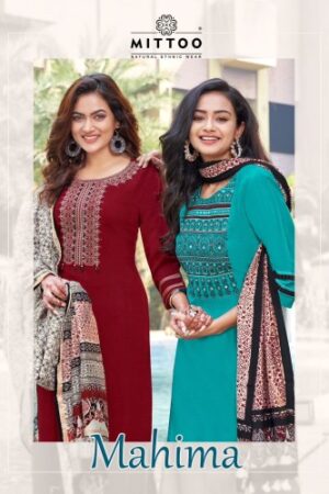 MITTOO MAHIMA  NEW BEAUTIFUL CATALOGUE Rehmat Boutique