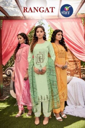 VITARA FASHION RANGAT NEW BEAUTIFUL CATALOGUE Rehmat Boutique