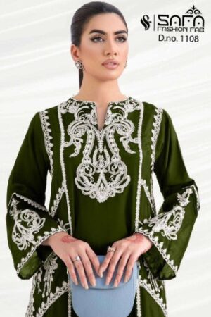 SAFA FASHION FAB 1108 NEW BEAUTIFUL CATALOGUE Rehmat Boutique