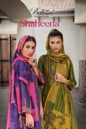 BELLIZA SHAHEENA  NEW BEAUTIFUL CATALOGUE Rehmat Boutique